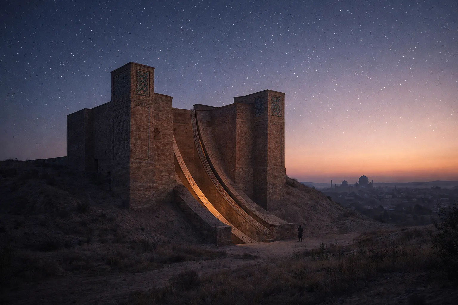 Ulugh Beg's observatory in Samarkand