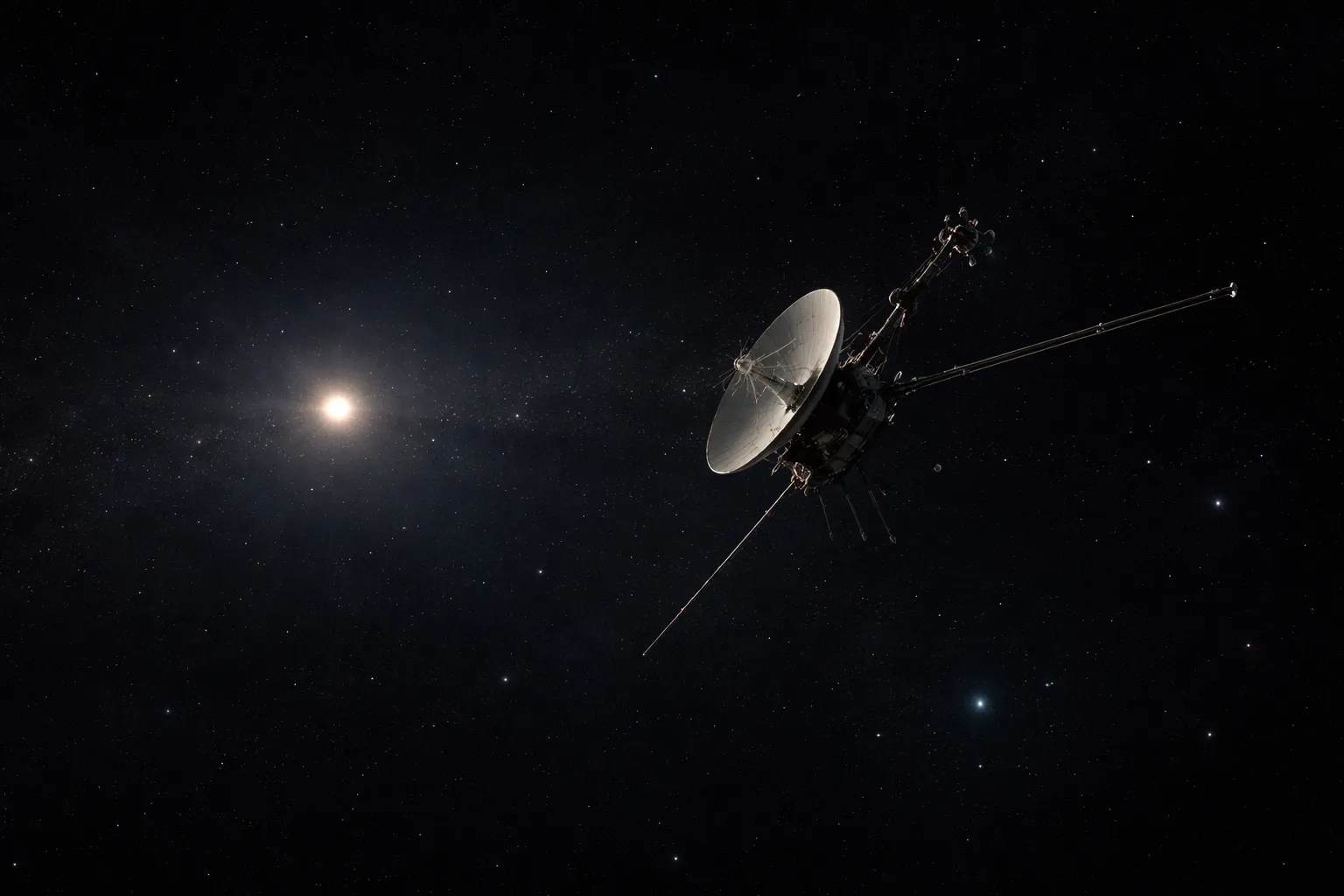 The Pale Blue Dot — Earth from Voyager 1