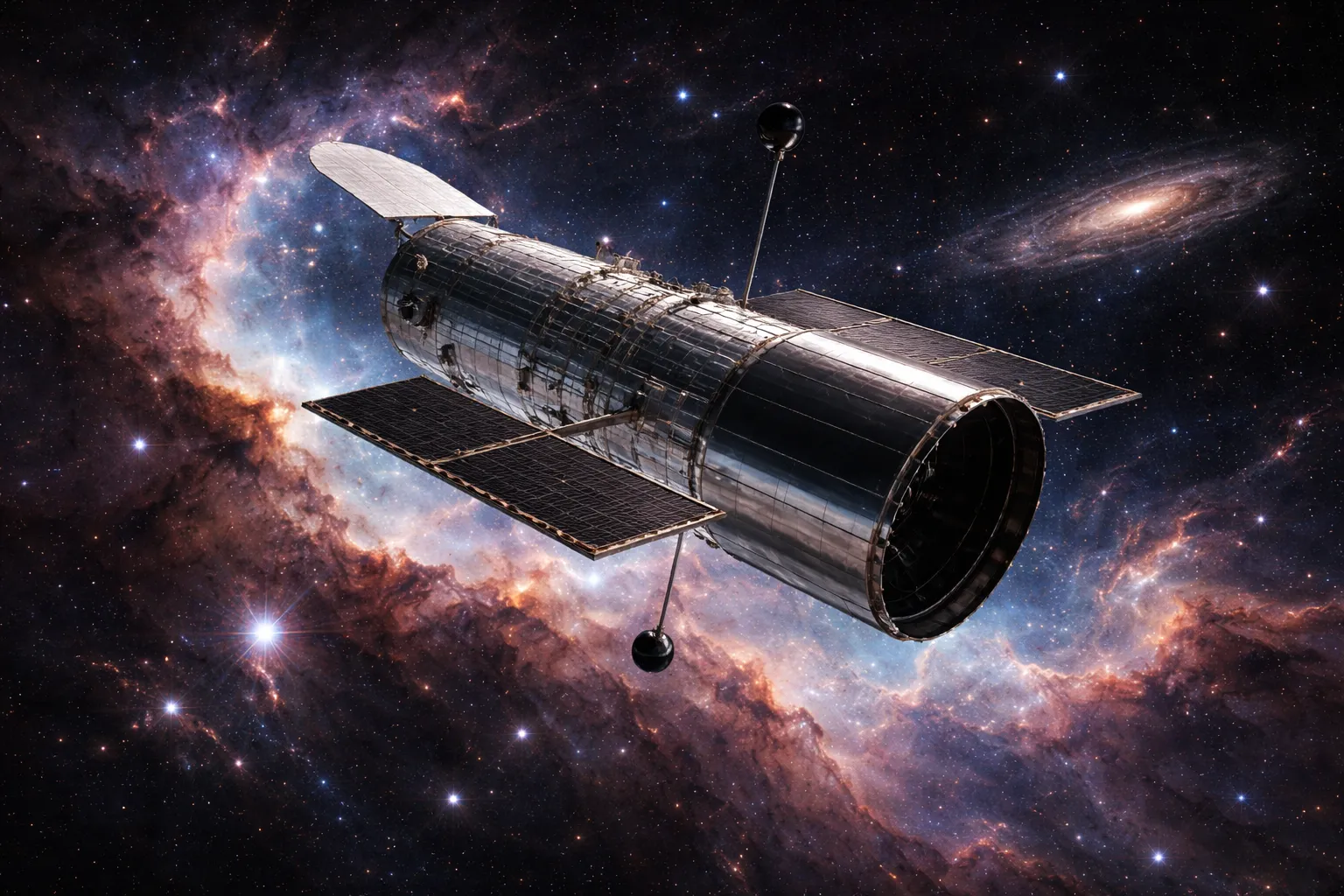 Hubble's iconic imagery after the repair, showing the sharp clarity that transformed it into a scientific triumph.
